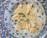 鶏むねクリームチーズ丼作り方5写真