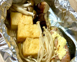 秋鮭ときのこと厚揚げのホイル焼き♪作り方5写真