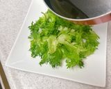 レタスの熱々オイルがけナンプラー味作り方4写真
