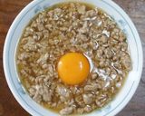 そぼろだけの中華丼作り方2写真