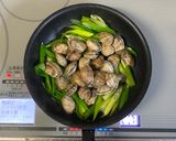 アサリとネギのバター炒め作り方3写真