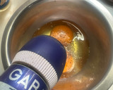 豆苗ときのこと玉子の　中華炒め作り方3写真
