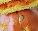 しっとりふんわり♪かぼちゃパン＊アレンジ作り方16写真