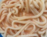 簡単!明太うどん😋作り方5写真