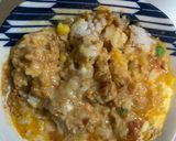 全てレンジ洋風味噌デミ味炒飯弁当作り方11写真