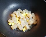 中華風鶏ガラスープの豚汁 味噌不使用作り方5写真