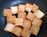 簡単！厚揚げと小松菜の味噌炒め作り方4写真