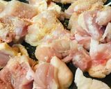 鶏肉とキノコのめんつゆ生姜焼き作り方1写真
