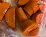 ゆで人参とゆで卵&削り節で簡単健康朝食作り方1写真