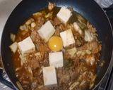 【ぶっかけご飯】豚キムチで肉豆腐作り方7写真