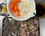 簡単！！牛すじ煮込み(圧力鍋使用)作り方2写真