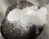 コーヒーの搾りかすと胡麻のクッキー作り方4写真