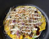 お好み焼き風バインチャンヌン作り方3写真