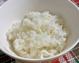 春キャベツと豚ミンチの彩り丼♪作り方4写真