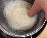 そうめんのぐるぐる盛り作り方3写真