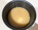 出汁入り味噌で、小松菜の味噌炊き込みご飯作り方3写真