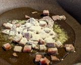 フキノトウのチーズパスタ作り方3写真
