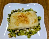 野菜たっぷり　白身魚のムニエル作り方4写真