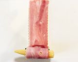 お弁当に！ヤングコーンのお花ベーコン巻き作り方4写真