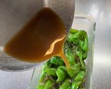 【ピーマンと切り昆布のワサビ醤油漬け】作り方3写真