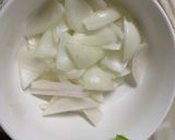 肉無チクワ洋風梅クリーム味野菜炒め作り方5写真
