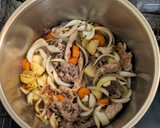 学校給食風肉じゃが作り方4写真
