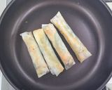 秋の味覚たっぷり春巻き作り方6写真
