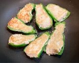 【糖尿病】ピーマンの肉詰め（鶏挽肉）作り方11写真