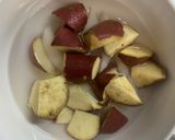 簡単ジャーマンポテト味ツナ根菜白菜野菜炒作り方4写真