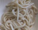 簡単★トマトとサバ缶のアヤソースうどん作り方4写真