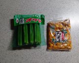 オクラとなめこのわさび麺つゆ和え作り方1写真