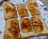 とんかつソースでハムチートースト🎶作り方5写真