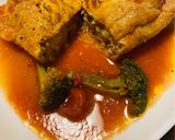 ワンボールレンジ、バーグin油揚げ煮込み作り方5写真
