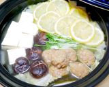 夏といえば！大豆ミートボールの塩レモン鍋作り方7写真