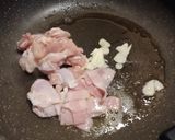 鶏ももベーコンを楽しむ　　オムライス作り方2写真