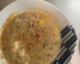 レンジ簡単洋風梅クリーム味オムライス弁当作り方6写真