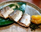 カマスの一夜干し　青梅塩麹　バーナー処理作り方7写真