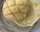 メロンパンdeホットサンド作り方1写真