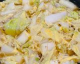 だしの素で簡単！白菜と卵のお吸い物作り方7写真