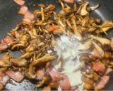 お店の味！３種のきのこの濃厚パスタ作り方4写真