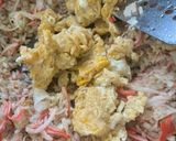 カニカマのパラパラ炒飯😋作り方6写真