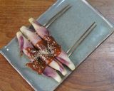 焼き茗荷の田楽作り方5写真