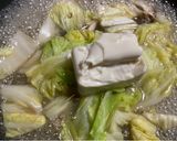 卵と豆腐の餡かけ鶏もも肉作り方7写真