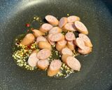 旨辛★ウインナーとほうれん草のパスタ♪作り方6写真