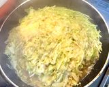 ワンパン簡単！ササミとキャベツの蒸し焼き作り方4写真