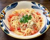 トリセツ流トマトパスタを早茹で麺で試す作り方8写真