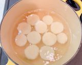 長芋とエビだんごのたいたん作り方9写真