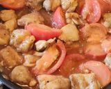 鶏もも肉とトマトのさっぱり甘酢炒め作り方8写真