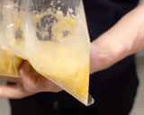 豆苗のお好み焼き【食遺産】作り方2写真
