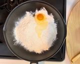 【洗いもの面倒な人に✨】大阪ねぎ焼き作り方2写真